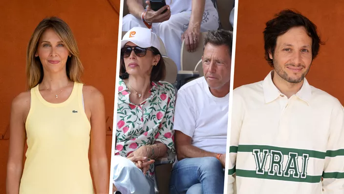 Canicule, glamour et coups de soleil : les stars se bousculent à Roland-Garros !