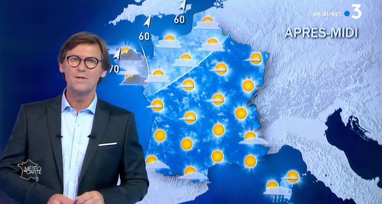 Laurent Romejko, animateur de Météo à la carte