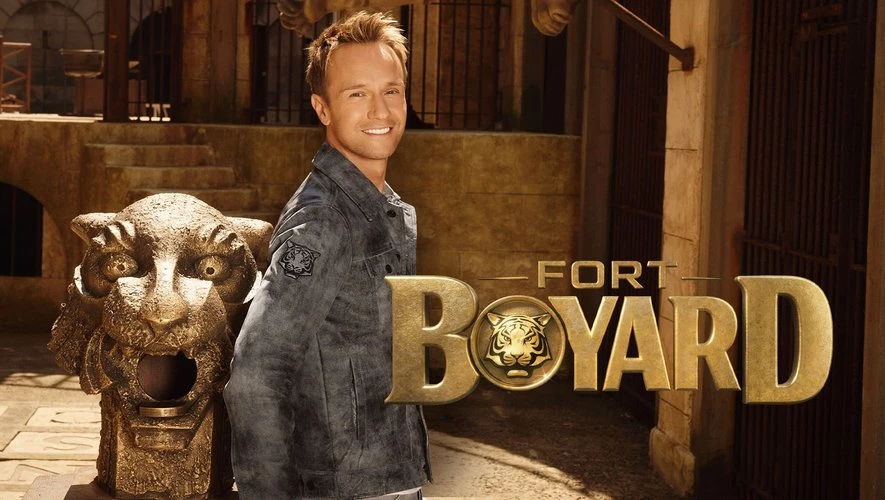 Photo de Cyril Féraud sur le plateau de Fort Boyard