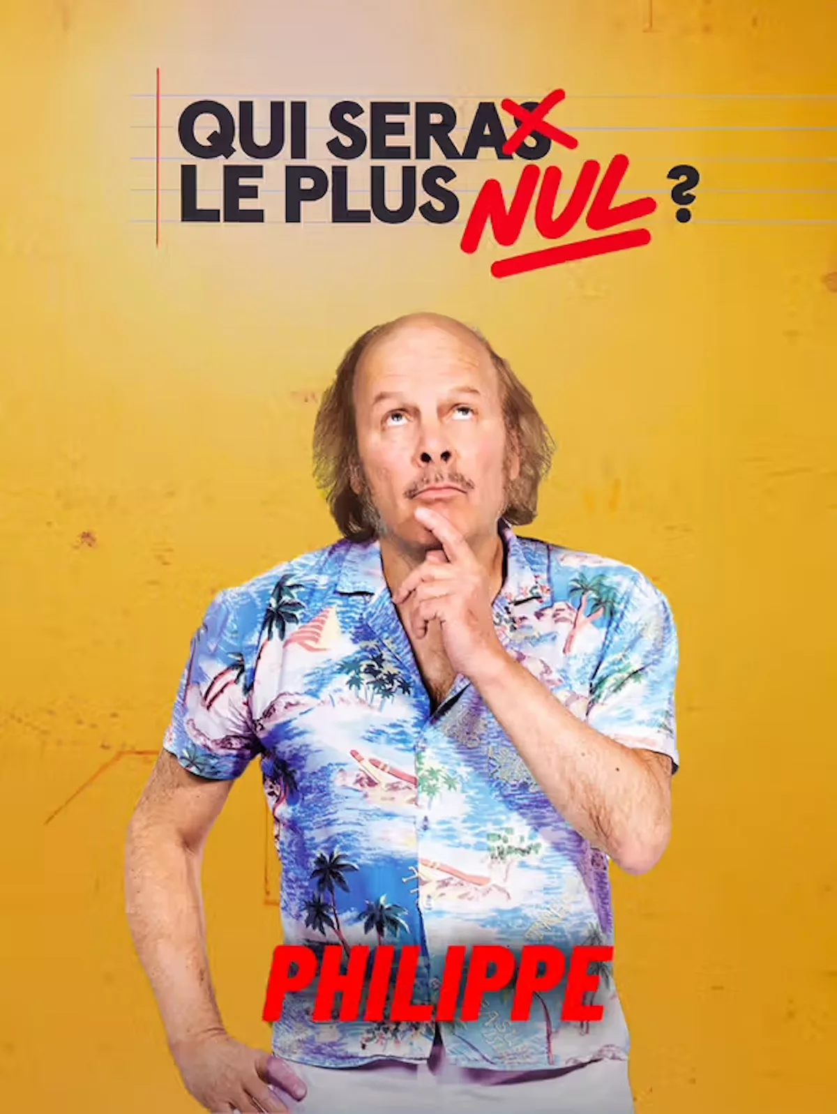 Portrait de Philippe Katerine, participant de « Qui sera le plus nul ? »