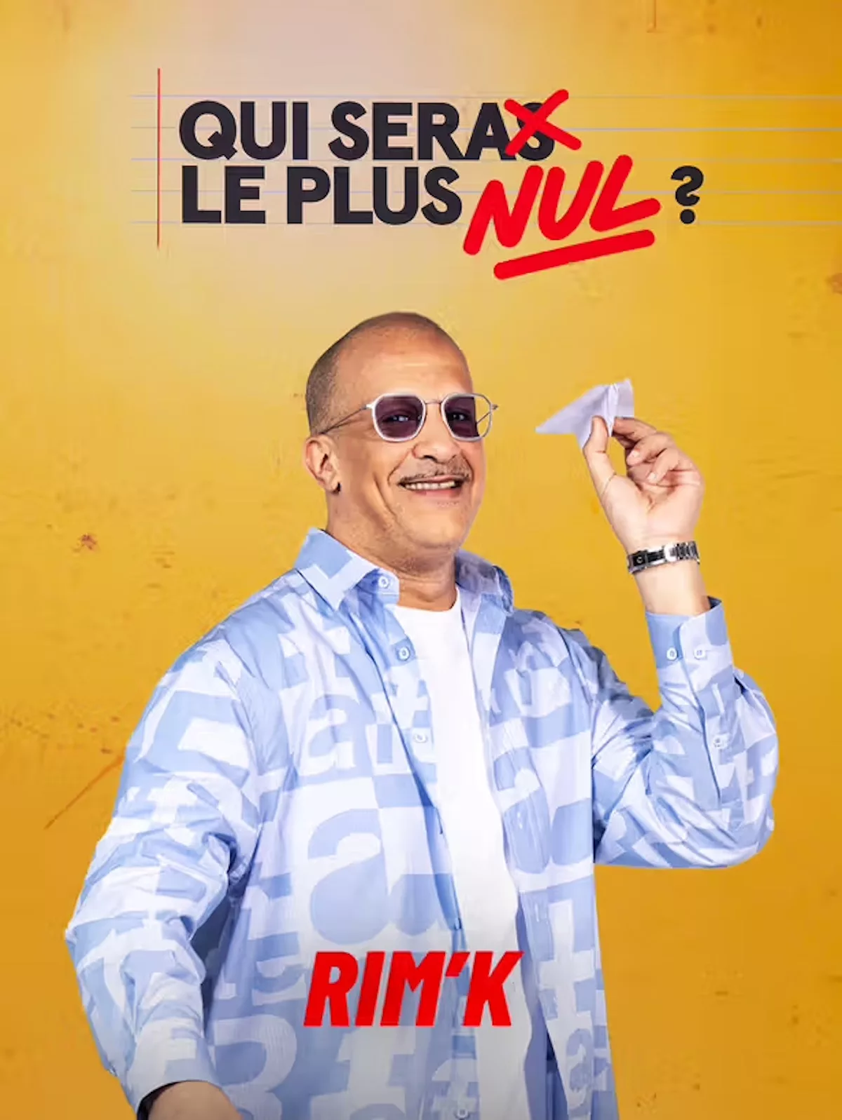 Portrait du rappeur Rim’K, participant de « Qui sera le plus nul ? »