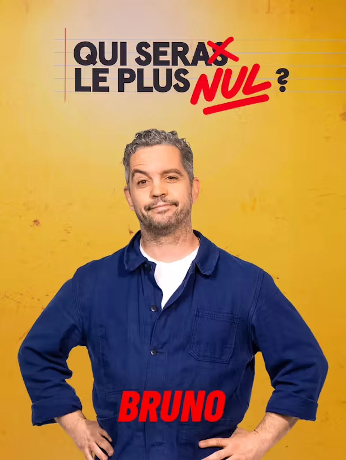 Portrait de Bruno Sanches, participant de « Qui sera le plus nul ? »