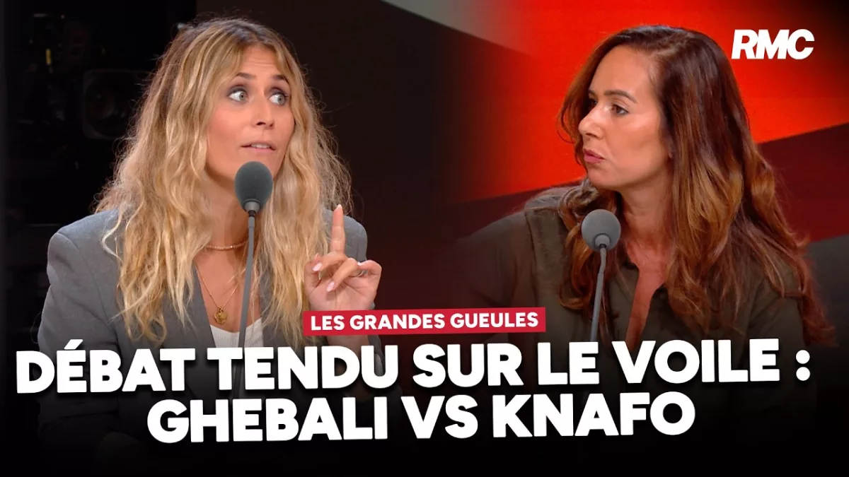 Sarah Knafo et Flora Ghebali : gros clash sur le voile dans « Les Grandes Gueules »