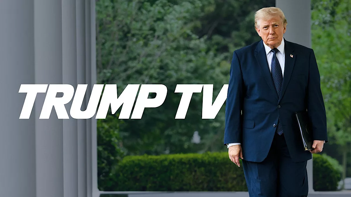 Logo de Trump TV sur la plateforme YouTube
